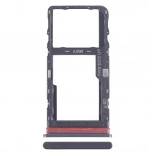 Para TCL Stylus 5G T779W Bandeja de tarjeta SIM + Bandeja de tarjeta Micro SD (negro)